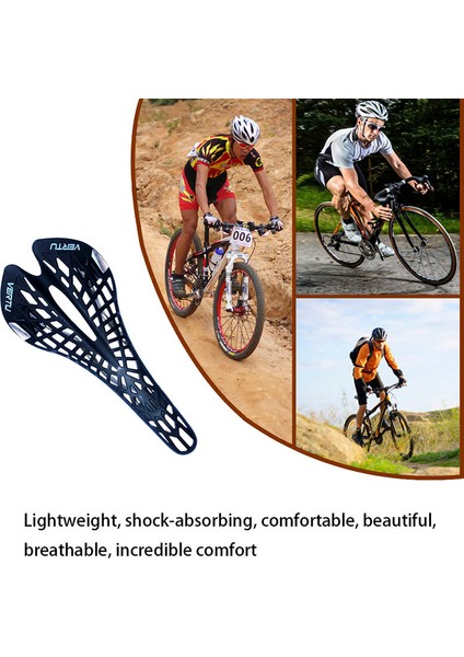 Mavi Stil Süper Hafif Plastik Fabrika Ajanları Bisiklet Koltuğu Dağ Mtb Bisiklet Koltuğu Pvc Yastık Sillin Bicicleta 6 Renk (Yurt Dışından) fırsatları