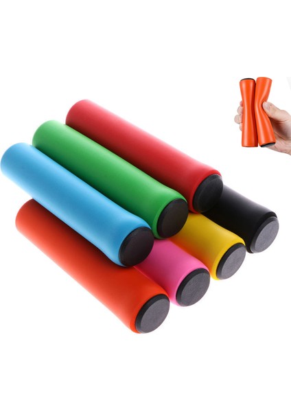 Kırmızı Stil 1 Çift Silikon Bisiklet Sürme Kavramaları Açık Hava Mtb Dağ Bisikleti Direksiyon Kavramaları Kapağı Kaymaz Güçlü Destek Kavramaları Bisiklet Parçası (Yurt Dışından) fiyatları