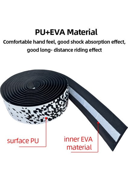 Yeşil Stil Mtb Bisiklet Direksiyon Bandı Yumuşak Pu + Eva Yarış Bisikleti Direksiyon Şeridi Kaymaz Bisiklet Aksesuarları 2m Tutma Bandı Bisikletler Aksesuarları (Yurt Dışından) modelleri