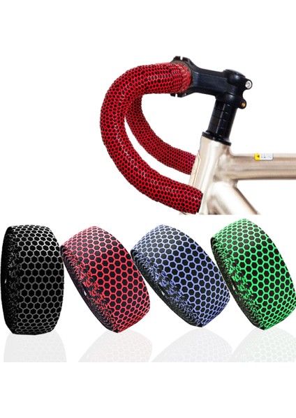 No.1 Stili Yol Bisikleti Kaymaz Silika Jel Şok Emici Direksiyon Bandı Dayanıklı Su Geçirmez Bisiklet Aksesuarları (Yurt Dışından) fiyatları