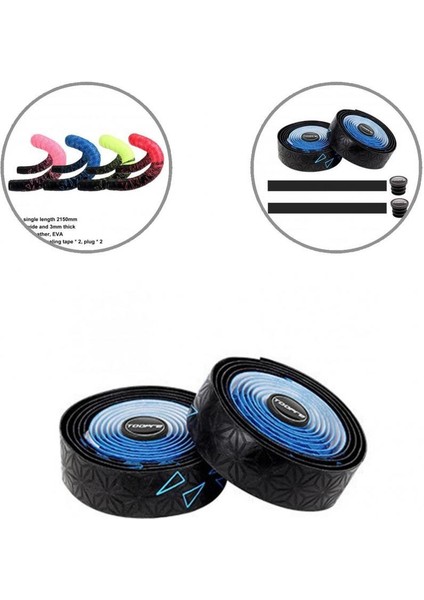 Siyah Mavi Tarzı Chrysanthemum Desenli Bisiklet Direksiyon Tutma Bandı - Dayanıklı ve Güvenilir Ter Emici Bisiklet Direksiyon Tutma Bandı (Yurt Dışından) indirimleri