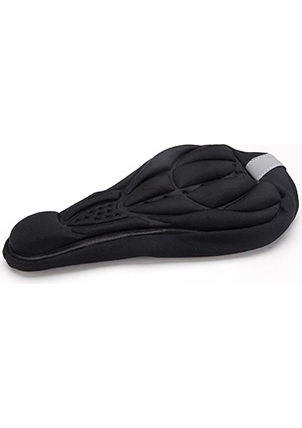Siyah Stil Bisiklet Sele 3D Yumuşak Koltuk Kapağı Jel Silikon Yastık Bisiklet Için Ped Ultra Hafif Sele Ekstra Konfor Ultra Yumuşak Köpük Kapak (Yurt Dışından)