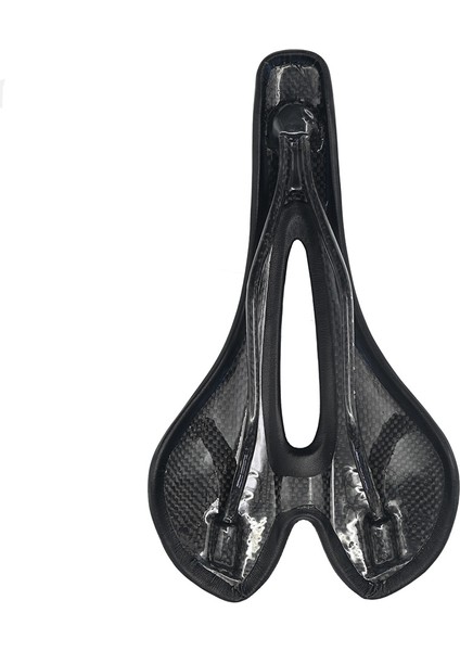 Siyah Stil Sıcak Karbon Fiber Yol Mtb Koltuk Karbon Malzeme Pedleri Süper Hafif Deri Yastıklar Bisiklet Sürmek Koltuğu (Yurt Dışından) fırsatları