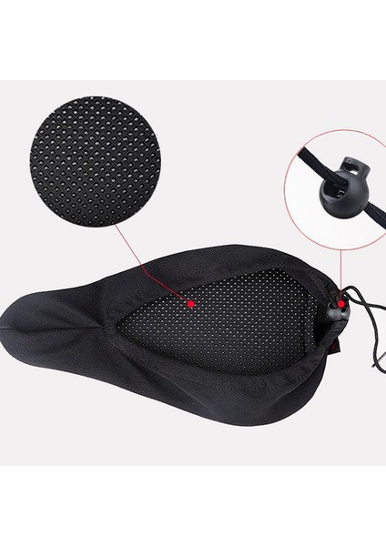 Mavi Stil Mtb Dağ Bisikleti Bisiklet Sürme Kalın Ekstra Rahat Ultra Yumuşak Silikon 3D Jel Ped Yastık Kapak Bisiklet Sele Koltuk 4 Renk (Yurt Dışından) modelleri
