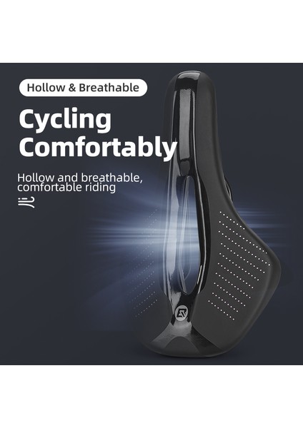 NO.38210005001 Stili Rocbros Bisiklet Koltuğu Mtb Yol Bisikleti Sele Yarış Koltuğu Ultrahafif Pu Su Geçirmez Nefes Alabilen Rahat Koltuk Yastığı Bisiklet (Yurt Dışından) fırsatları