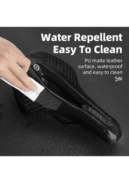 NO.38210005001 Stili Rocbros Bisiklet Koltuğu Mtb Yol Bisikleti Sele Yarış Koltuğu Ultrahafif Pu Su Geçirmez Nefes Alabilen Rahat Koltuk Yastığı Bisiklet (Yurt Dışından) indirimleri