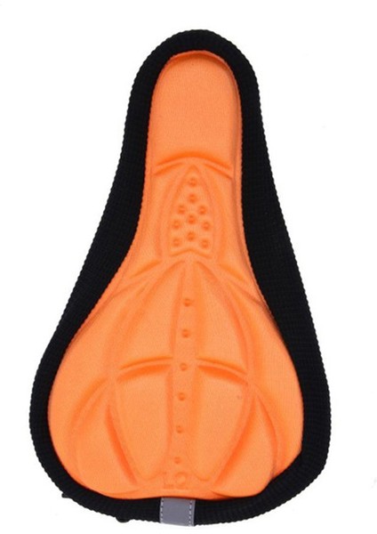 A-Turuncu Tarzı Dağ Bisikleti 3D Yastık Kılıfı Bisiklet Yastık Bisiklet Kalınlaştırılmış Silikon Sünger Yastık Yumuşak Sele Ekipman Aksesuarları Oturma Yeri (Yurt Dışından)