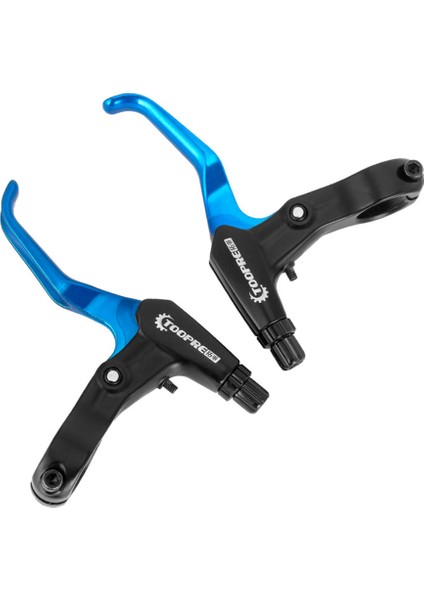 Mavi Stil Toopre 1 Çift Evrensel Alüminyum Alaşım Dağ Bisikleti Fren Kolu Kolu Bisiklet Debriyaj Kavrama Direksiyonu Mtb Yol Katlanır Bisiklet Için (Yurt Dışından)