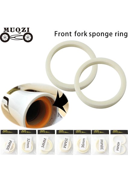2 Adet 32MM Tarzı 2 Adet Bisiklet Amortisör Ön Çatal Sünger Köpük Halka Yağ Contası Rockshox Magura Için (Yurt Dışından) fırsatları