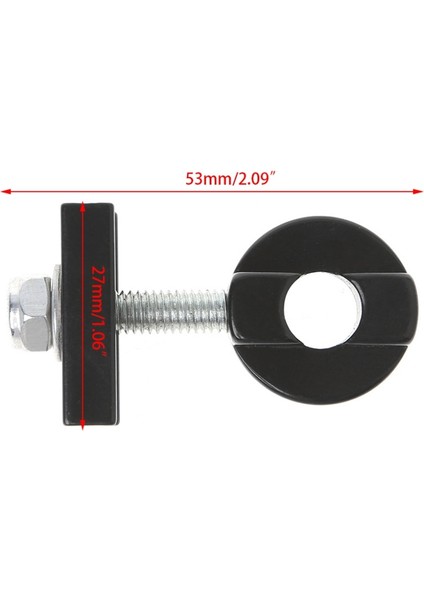 Bisiklet Zincir Ayarlayıcı Germe Cıvatası Alüminyum Alaşımlı Bmx Fixie Bisiklet Için Bolt - (Yurt Dışından)