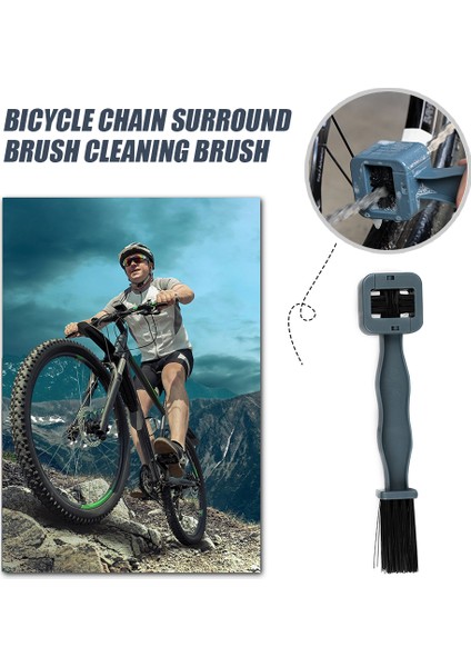 C Tarzında Kal Motosiklet Bisiklet Zincir Temizleyici Plastik Bisiklet Zincir Temizleme Fırçası Seti Tamir Aksesuarları (Yurt Dışından) fırsatları