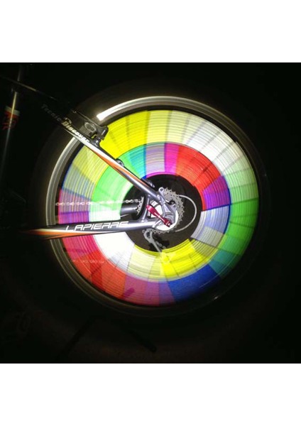 Yeşil Tarzı Bisiklet Telli Işık Tekerlek Jant Teli Kelepçe Boru Mtb Bisiklet Şerit Yansıtıcı Reflektör Güvenlik Uyarı Işığı Bisiklet Aksesuarları (Yurt Dışından) modelleri