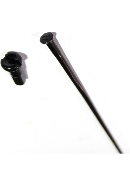 Siyah 254-267 mm Stili 1 Adet Pillar WING20 Türü 4.3g Bisiklet Telli Gökkuşağı Renkli Siyah Çelik Aero Düz Çekme Azaltma Düz Çekme mm (Yurt Dışından)