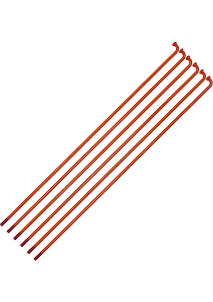 10 Adet Kırmızı Stil Bisiklet Konuştu Dağ Bisikleti Yol Bisikleti mm Renk 14G Konuştu Nipel ile Kullanım (Yurt Dışından)