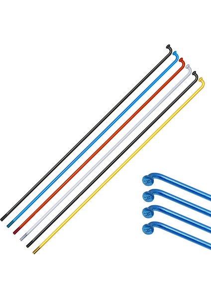 10 Adet Kırmızı Stil Bisiklet Konuştu Dağ Bisikleti Yol Bisikleti mm Renk 14G Konuştu Nipel ile Kullanım (Yurt Dışından) fırsatları