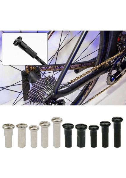13G Siyah 13MM Tarzı 14G 13G 12G Dağ Yol Bisikletleri Tekerlek Elektrikli Bisiklet Scooter Bisiklet Konuştu Somun Bakır Bisiklet Parçası Kaplamalı (Yurt Dışından)