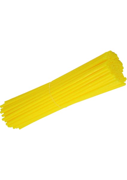 Sarı Tarzı Bisiklet Tekerlek Konuş Kaplamaları Kapak Motosiklet Lastik Konuş Plastik Kolluk Bisiklet Süsleme (Yurt Dışından)