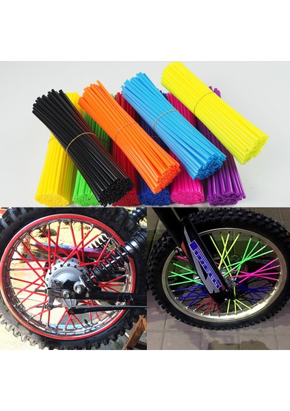 Pembe Tarzı Renkli Motosiklet Jant Korumalı Bisiklet Tekerlek Kollukları Kiti Mtb Bisiklet Aksesuarları (Yurt Dışından) fiyatları