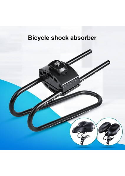 Siyah Stil Bisiklet Koltuğu Süspansiyon Yayı Şok Emici Yedek Parça Için Kolayca Sökülebilir Evrensel 2 Renkli Sürüş Amortisörü (Yurt Dışından) indirimleri