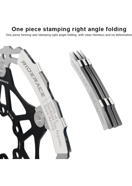 Kare 2pcs Tarzı Dağ Bisikleti Ayar Pedalları Ayarlama Aracı Hidrolik Disk Fren Balataları Paslanmaz Çelik Mtb Hattı Disk Fren Kaliper Araçları (Yurt Dışından)