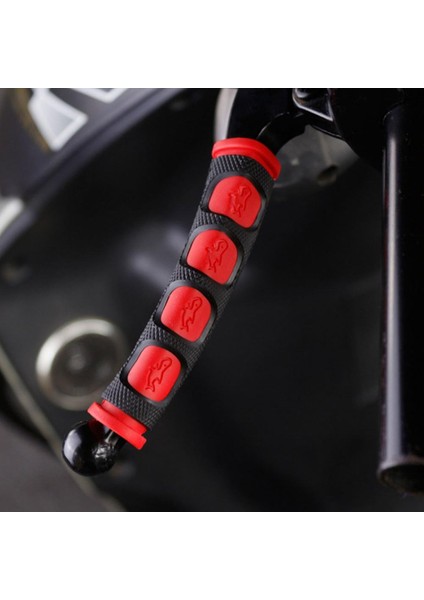 Turuncu 1 Stili Motosiklet Direksiyonu Parçası Off-Road Motosiklet Klaksonları El Kavrama Kaymaz Kauçuk Kapak Motosiklet Eldiveni Modifikasyon Aksesuarları (Yurt Dışından)
