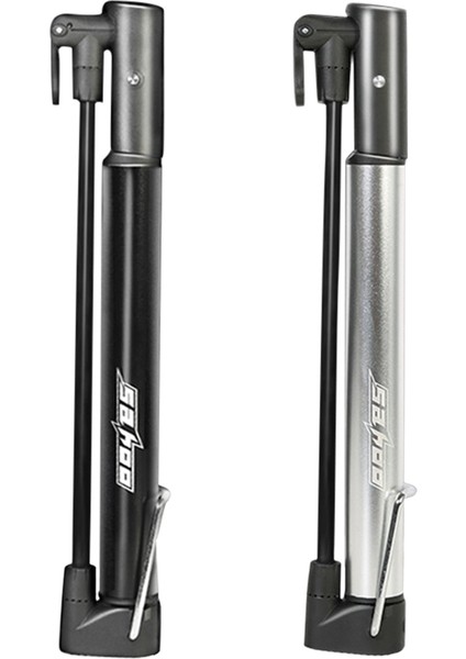 Siyah Stil Sahoo Mini Bisiklet El Pompası Alüminyum Alaşımlı Bisiklet Lastik Dolum Aparatı Schrader Presta Valf Mtb Yol Bisiklet Pompası (Yurt Dışından)