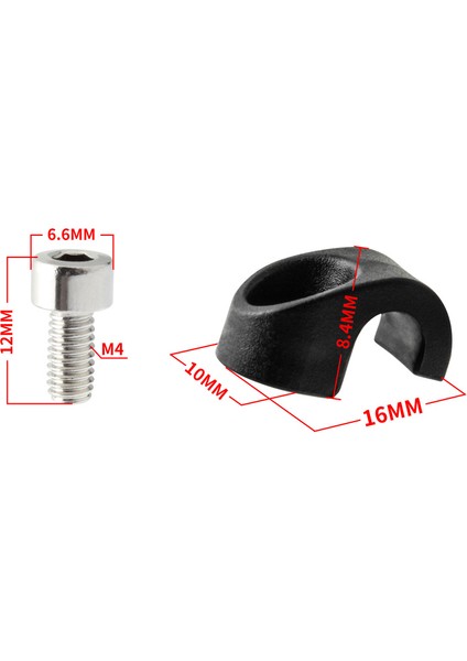 Siyah 5pcs Tarzı Muqzı Bisiklet Fren Kablosu Kılıfı Tokası Fren Kablosu Hortum Kelepçe Kablo Kılavuz Adaptörü Mtb Bisiklet Bisiklet Çatal Onarım Parçası (Yurt Dışından) modelleri