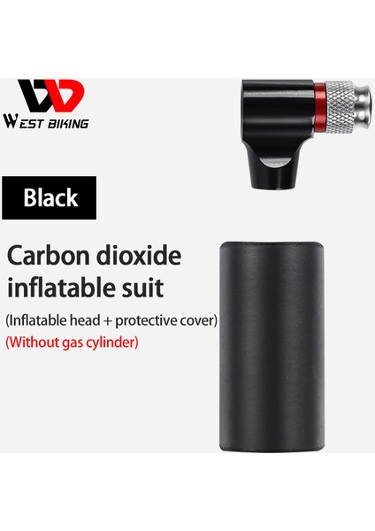 No.3 Tarzı Bisiklet Co2 Pompası Adaptörü Lastik Tüpü El Pompası Karbondioksit Co2 Kartuşu Fransız Amerikan Bisiklet Ekipmanı (Yurt Dışından)