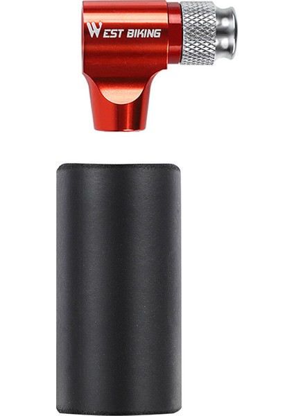 No.2 Tarzı Bisiklet Co2 Pompası Adaptörü Lastik Tüpü El Pompası Karbondioksit Co2 Kartuşu Fransız Amerikan Bisiklet Ekipmanı (Yurt Dışından)