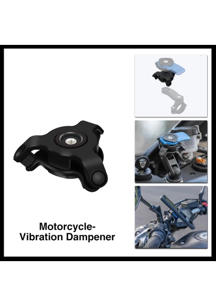 1 Adet Siyah Stil Bisiklet Motosiklet Şok Emici Cep Telefonu Tutucu Titreşim Emme Sürüş Titreşim Sönümleyici (Yurt Dışından) fiyatları