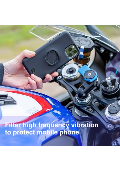 1 Adet Siyah Stil Bisiklet Motosiklet Şok Emici Cep Telefonu Tutucu Titreşim Emme Sürüş Titreşim Sönümleyici (Yurt Dışından) fırsatları