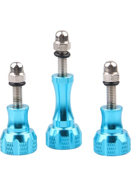 Mavi Stil 3'lü Kısa ve Uzun Mtb Veya Kamera Vidaları 5.5X2CM Veya 4X2CM (Yurt Dışından)