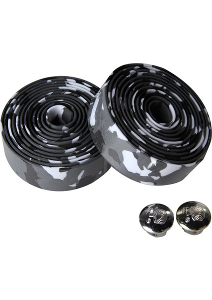 H Tarzı Yol Bisikleti Direksiyon Bandı Kaymaz Bisiklet Direksiyon Kolu Sargısı Biking Taşınabilir Toz Geçirmez Bisiklet Parçası Sargı Uç Fişi (Yurt Dışından)