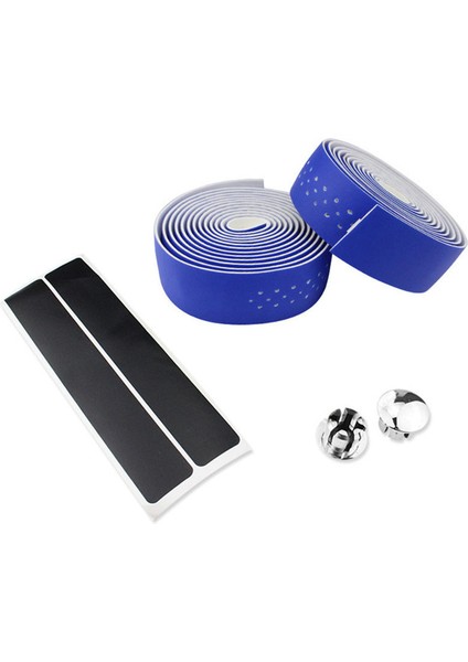 Gök Mavisi Tarzı 2 Adet Bisiklet Direksiyon Bandı Yol Bisikleti Direksiyon Bandı Bisiklet Sargısı Uç Takma Aksesuarları Bisiklet Kayış Kavrama Bandı Bisiklet Aksesuarları (Yurt Dışından)