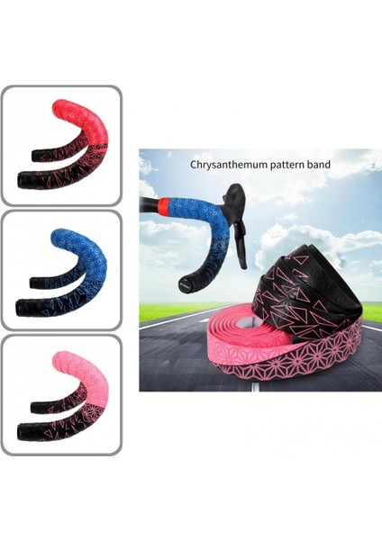 Siyah Kırmızı Tarzı Mum Desenli Bisiklet Sapı Sarma Bandı Yol Bisikleti Sapı Sarma Sap Tutma Bandı Mükemmel Sap Tutma Bandı (Yurt Dışından) fiyatları