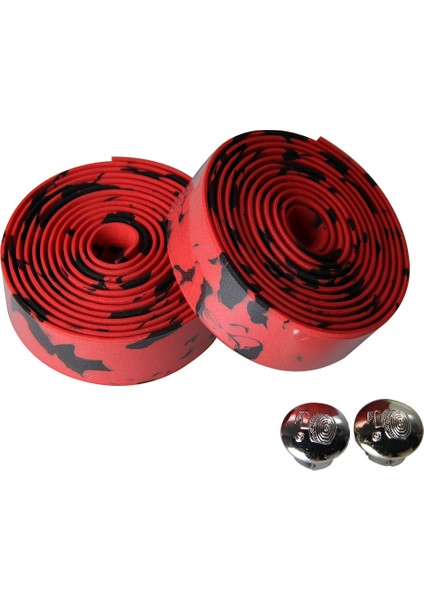 Siyah-Kırmızı Tarzı 2 Adet Bisiklet Direksiyon Bandı Bisiklet Direksiyon Kılıfı Bisiklet Direksiyon Kaymaz Bisiklet Aksesuarları Direksiyon Kemer (Yurt Dışından)