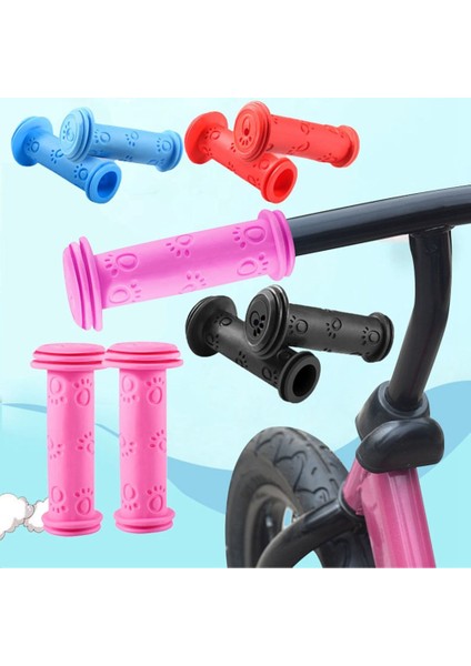 Siyah-A Tarzı 5 Renkli Bisiklet Direksiyon Mavisi Kırmızı Kaymaz Kaykay Scooter Aksesuarları Kauçuk Tutma Kolu Çocuk Bisiklet Parçaları (Yurt Dışından) modelleri