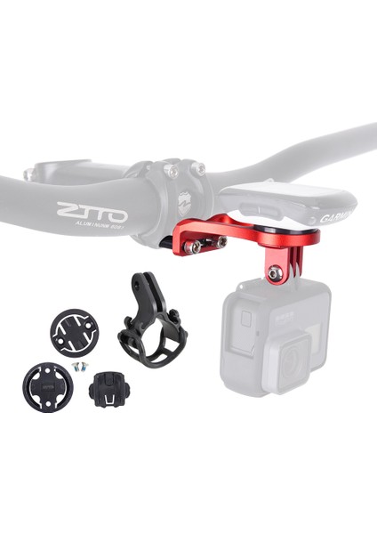 No.5 Tarzı Ztto Ön Bisiklet Montajı Garmin Cat Eye Bryton Bisiklet Bilgisayarı Gps Gopro Spor Kamera Işık Tutucu Direksiyon Uzatma (Yurt Dışından)