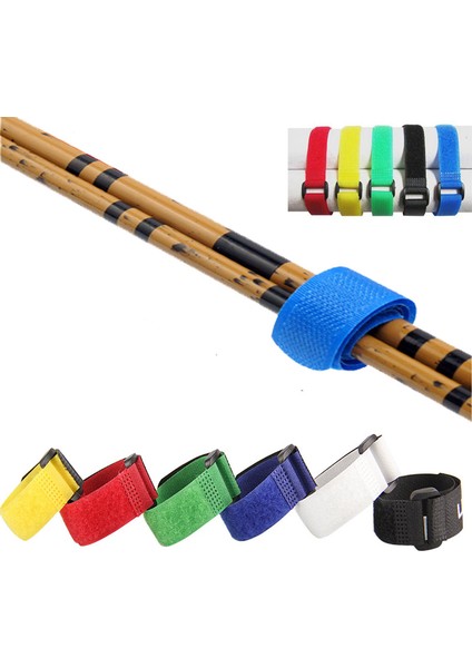 Gök Mavisi Tarzı 5 Parça 30CM Ters Toka Bisiklet Kayışı Velcro Kayışı Tel Kayışı Bisiklet Şişe Balıkçılık Çabuk Bağlama Bantları (Yurt Dışından) fiyatları