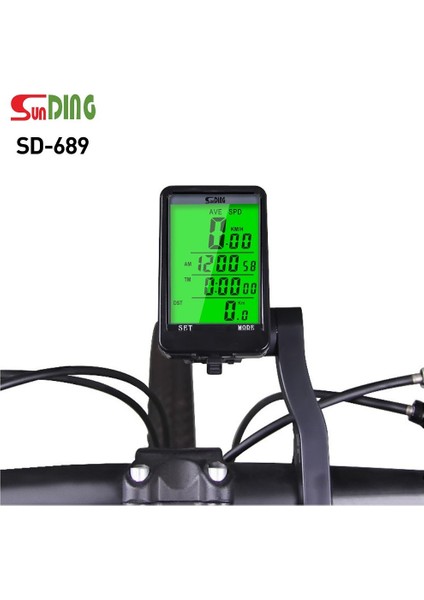 SD-689 Stili Sunding Bisiklet Bilgisayarı Aksesuarları Bisiklet Gidon Braketi Bisiklet Bilgisayar Standı Için IC321 YT-813 Yp Bisiklet Çanı (Yurt Dışından)