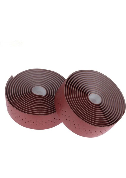 Kumral Stili Kaymaz Bisiklet Direksiyon Bandı Eva Pu Yol Bisikleti Direksiyon Bandı Şok Emme Bisiklet Sarma Uç Fişleri Aksesuarları (Yurt Dışından)