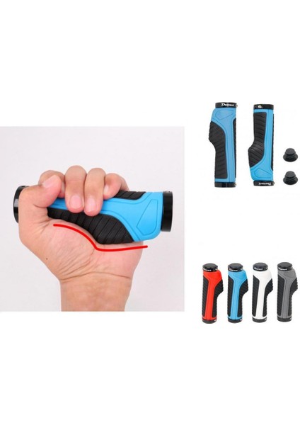 Siyah Gri Tarzı Dayanıklı Sap Kılıfı Anti-Çizik Taşınabilir Bisiklet Sapı Kılıfı Ergonomik Tasarım Bisiklet Sapı Tutacağı (Yurt Dışından) fiyatları