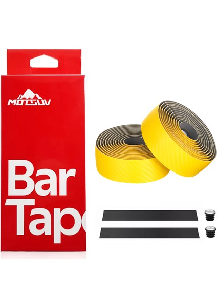 Sarı Stil Motsuv Bisiklet Direksiyon Bandı Eva Tutacak Pu Bisiklet Direksiyon Tutma Bandı Bisiklet Anti-Kayma Tutma Barı Askı Mtb Yol Direksiyon Sarma (Yurt Dışından)