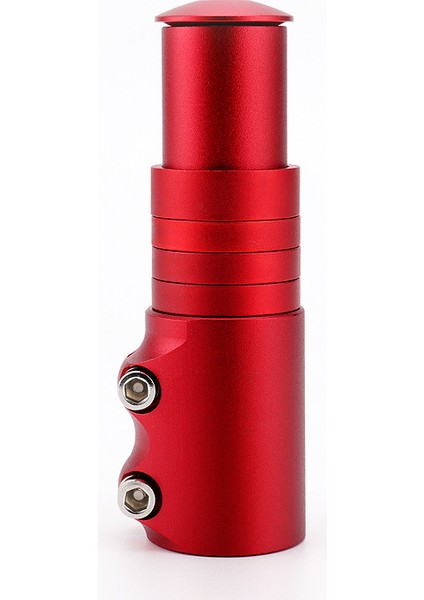 124MM Kırmızı Stil Bisiklet Direksiyon Uzatma Aparatı Mtb Bisiklet Çatalı Yükseltici Adaptör Bisiklet Parçaları Aksesuarları (Yurt Dışından)