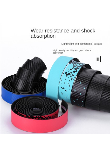 Wt Stili Yeni Direksiyon Bandı Titreşim Önleyici Pu Eva Bükümlü Bisiklet Yarışı Nefes Alabilen Kaymaz Sap Kemer Sarma (Yurt Dışından) fırsatları