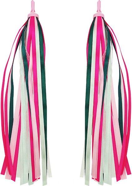 Renk 1 Stili Çocuk Gökkuşağı Bisiklet Süsleri Kız Erkek Çocuklar Için Püsküllü Scooter Kolu Süsleri Bisiklet Kolu Süsleri (Yurt Dışından)