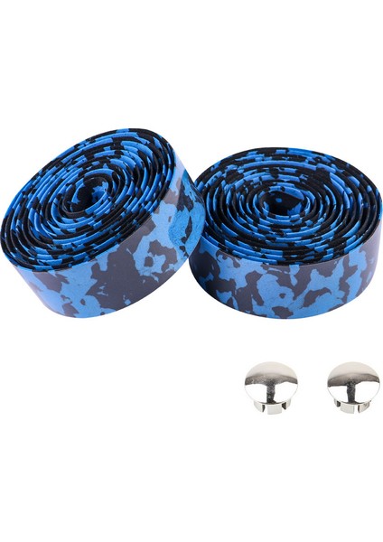 Siyah Mavi Tarzı Bisiklet Korku Direksiyon Bandı Sarma Bisiklet Aksesuarları Bisiklet Direksiyon Kayışı Ter Emici Renkli Bisiklet Sürüş Kolu Kayışı (Yurt Dışından)