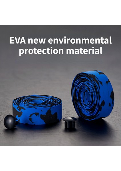 Kamuflaj Mavisi Tarzı 2 Adet Dağ Bisikleti Gidonu Kamuflaj Bantı ile Eva Malzeme Rahat Sargı Bantı Bükme Sarma Bantı Çoklu Renk Seçeneği (Yurt Dışından) modelleri