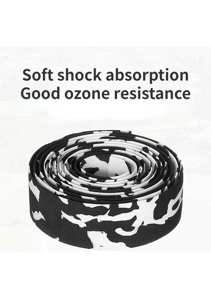 Kamuflaj Mavisi Tarzı 2 Adet Dağ Bisikleti Gidonu Kamuflaj Bantı ile Eva Malzeme Rahat Sargı Bantı Bükme Sarma Bantı Çoklu Renk Seçeneği (Yurt Dışından) fırsatları