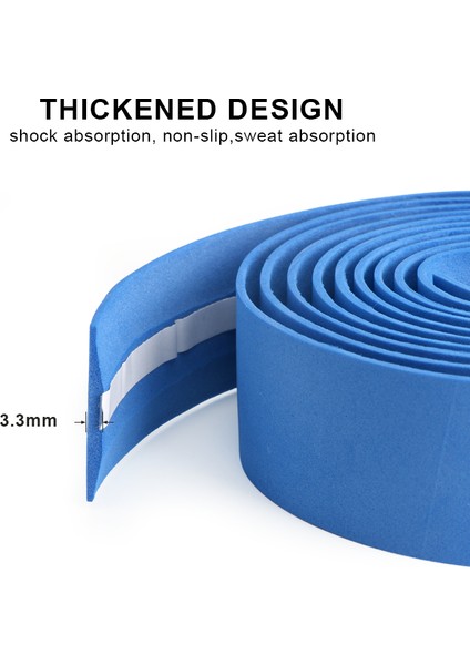 Beyaz Siyah Tarzı Bisiklet Direksiyon Bandı Eva Yumuşak Tutacaklar Bisiklet Sünger Tutma Kayışı Sürme Kaymaz Direksiyon Bandı Wrap Yol Bisikleti Kamuflaj (Yurt Dışından) fırsatları